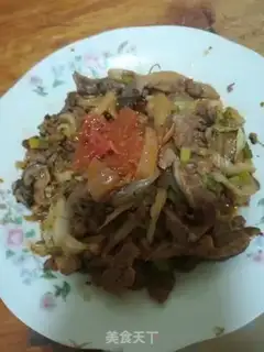 Make Beef butter, mushroom cabbage step 5