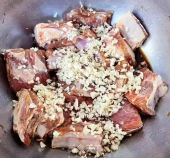 Make Air-fried garlic ribs step 3