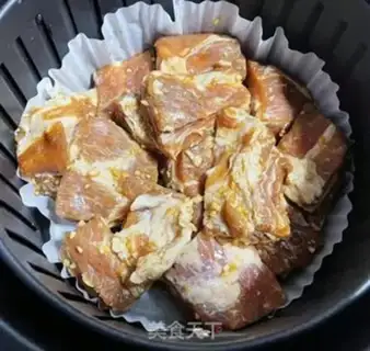 Make Air-fried garlic ribs step 5