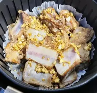 Make Air-fried garlic ribs step 7