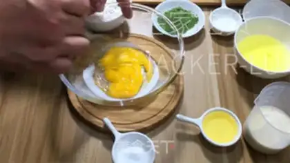 Make Scrap the tea cake step 1
