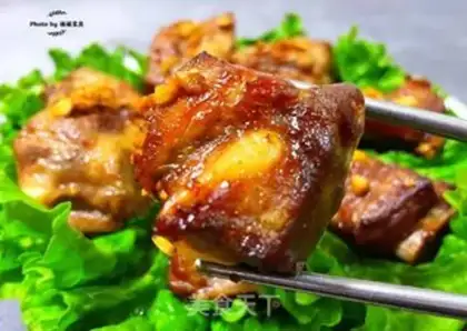 Make Air-fried garlic ribs step 11