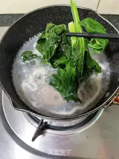 Make Spinach liver soup step 10