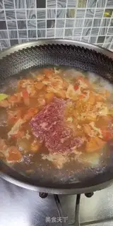 Make Potato tomato beef soup step 4