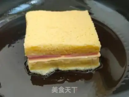 Make ham and cheese step 5
