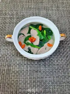 Make Spinach liver soup step 14