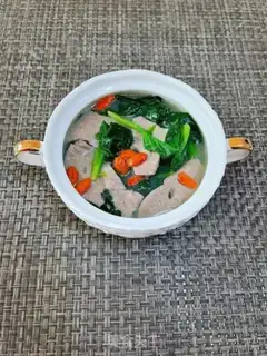 Make Spinach liver soup step 15