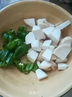 Make Fried chicken leg mushrooms step 2