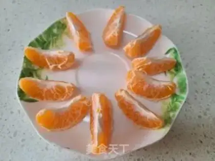 Make Orange petal silver spoon step 1