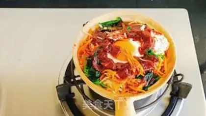 Make Rock pan rice step 12