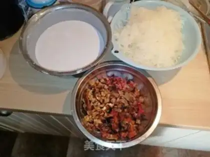 Make A broad carrot cake step 0