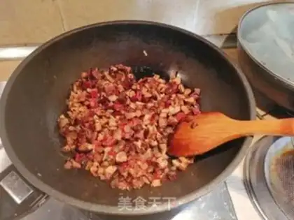 Make A broad carrot cake step 1