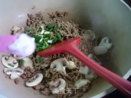 Make Frozen mushrooms step 8
