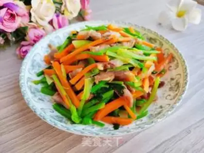 Make Celery carrot and sausage step 8