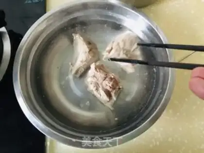 Make ♪ Mountain medicine corn chop soup ♪ step 1