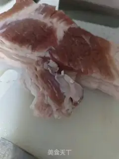Make Sugar and red meat step 0