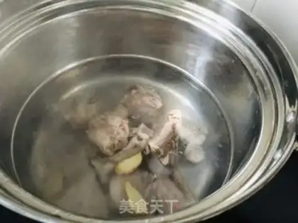 Make ♪ Mountain medicine corn chop soup ♪ step 3