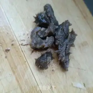 Make Sea cucumber step 1
