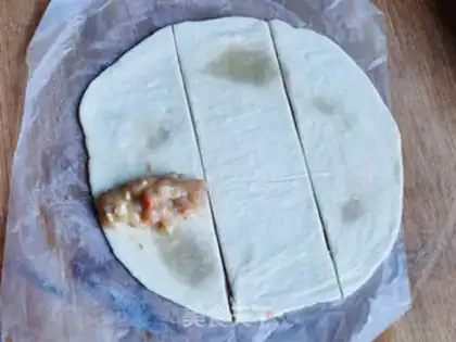 Make Spring shrimp rolls step 8