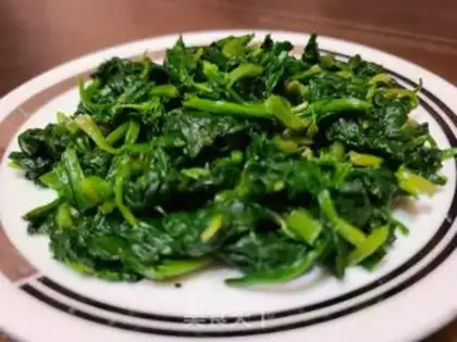 Make Pelican spinach step 4