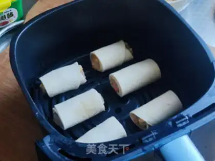 Make Spring shrimp rolls step 9