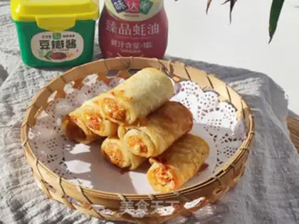 Make Spring shrimp rolls step 11