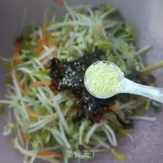 Make The fragrance of the sea fragrances with green bean buds step 9