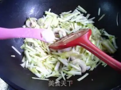 Make Mushrooms, swirl step 6