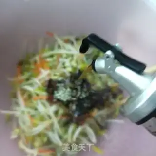 Make The fragrance of the sea fragrances with green bean buds step 10
