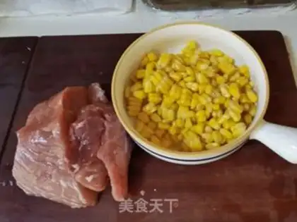 Make Fresh meat corn step 0