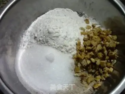 Make walnut omelet step 3