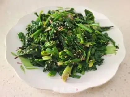 Make Sesame salt spinach step 6