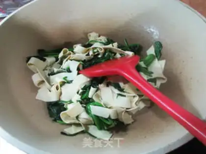 Make A thousand pieces of spinach step 10