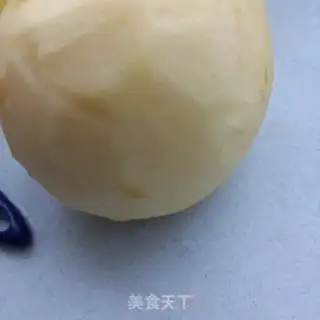 Make Cream apple pear shake step 1