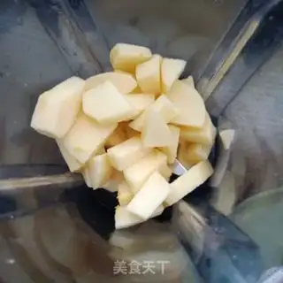 Make Cream apple pear shake step 2