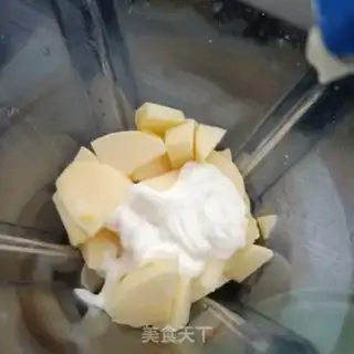 Make Cream apple pear shake step 5