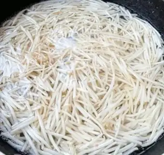 Make Onion of silver needles step 4