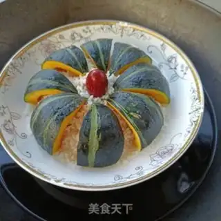 Make Pumpkin rice step 5