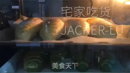 Make Scratch the tea caterpillar butter bread step 24