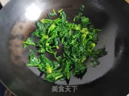Make The spinach duck egg tofu soup step 4
