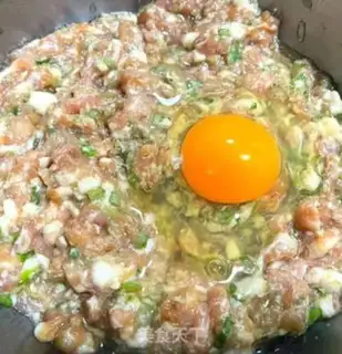 Make Fresh meat and eggs step 2