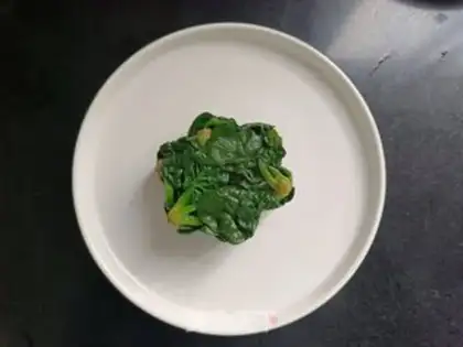Make Spicy spinach step 7