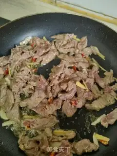 Make Pepper beef step 7
