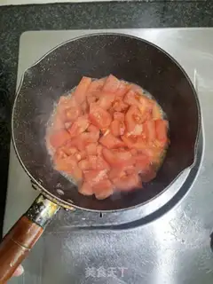 Make Tomato fan shrimp step 3