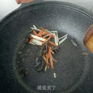 Make Green bean sprouts and sea cucumber step 10