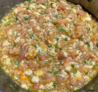 Make Fresh meat and eggs step 3