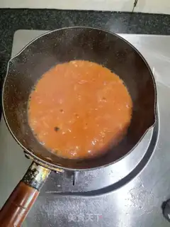 Make Tomato fan shrimp step 4