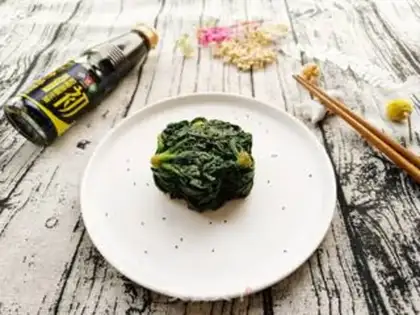 Make Spicy spinach step 9