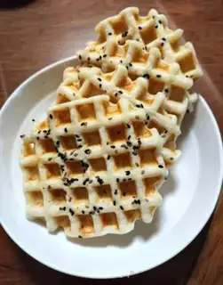 Make Wine waffles step 8