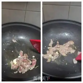 Make Meat loafed rice powder step 4